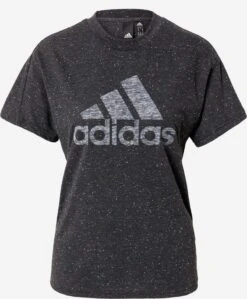 Adidas Sportswear Hauts Pratiques Fonctionnels T-shirt Fonctionnel Winners 3.0 Femme Noir Chiné