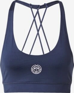 BIDI BADU Brassières Bustier Soutien-gorge De Sport Letty Femme Bleu Foncé