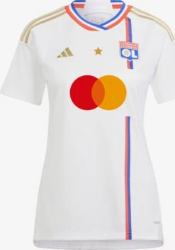 ADIDAS PERFORMANCE T-Shirts Maillot Olympique Lyon 23/24 Femme Blanc
