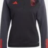 ADIDAS PERFORMANCE Hauts à Manches Longues T-shirt Fonctionnel Belgien Tiro 23 Femme Noir